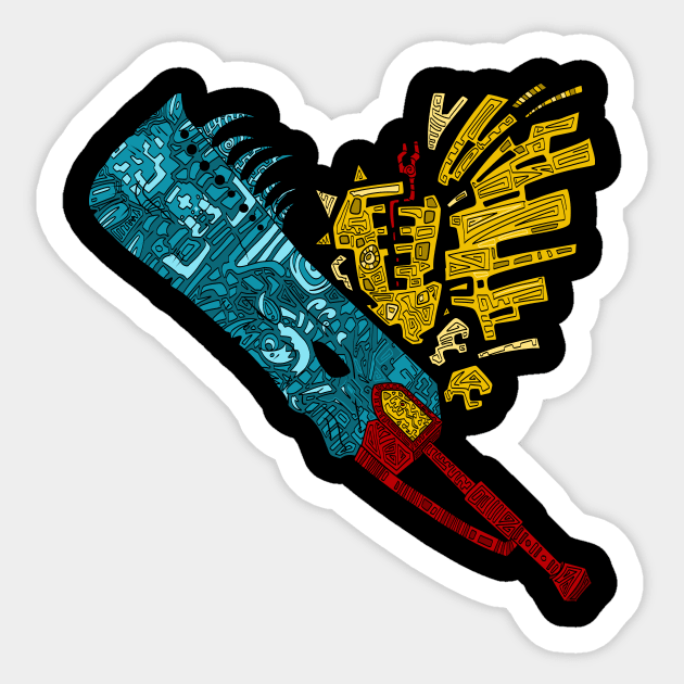 Monster Hunter Great Sword Sticker by paintchips